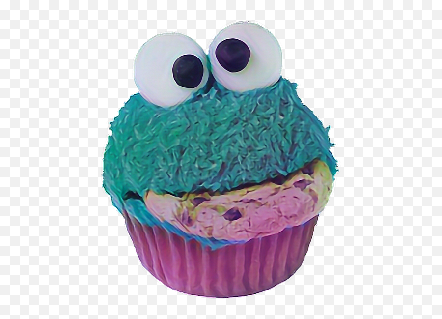 Cookie Monster - Sticker By Selmafab Cookie Monster Cupcakes Emoji,Cookie Monster Emoji
