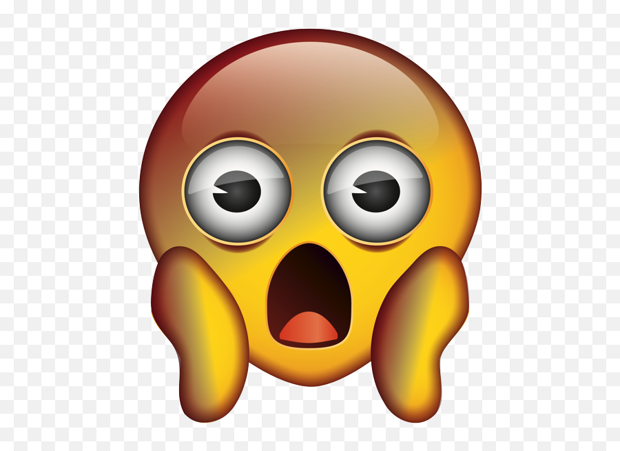 Emoji - Animated Scream Emoji,Scream Emoji