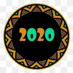 Download New Year Emoticon Circle Icon For Happy 2020 Games - Smiley Emoji