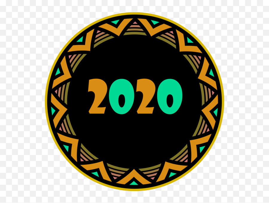 Download New Year Emoticon Circle Icon For Happy 2020 Games - Happy New Year 2020 Smiley Emoji,Emoticon Happy