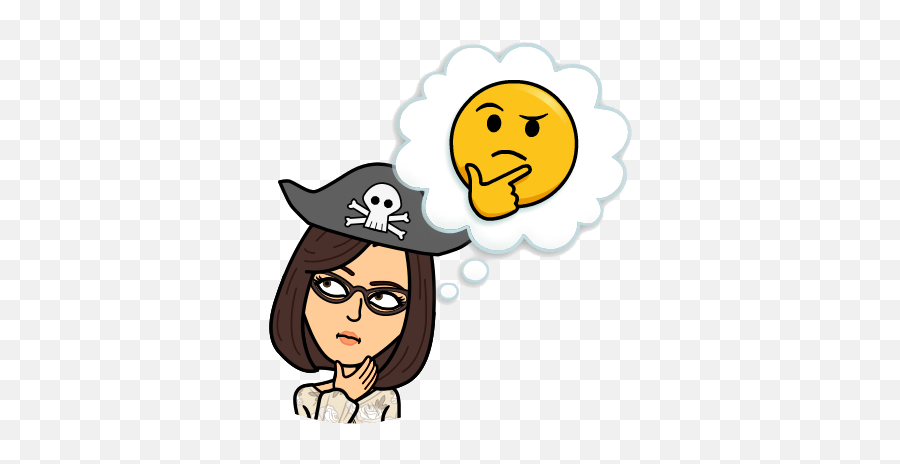 Indagamos En El Mundo Pirata Piratillasdelalengua - Steve Brun Emoji,Emoticon Pensando