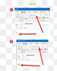 Font Changes To Times New Roman In Email - Screenshot Emoji,Insert Emoji In Outlook