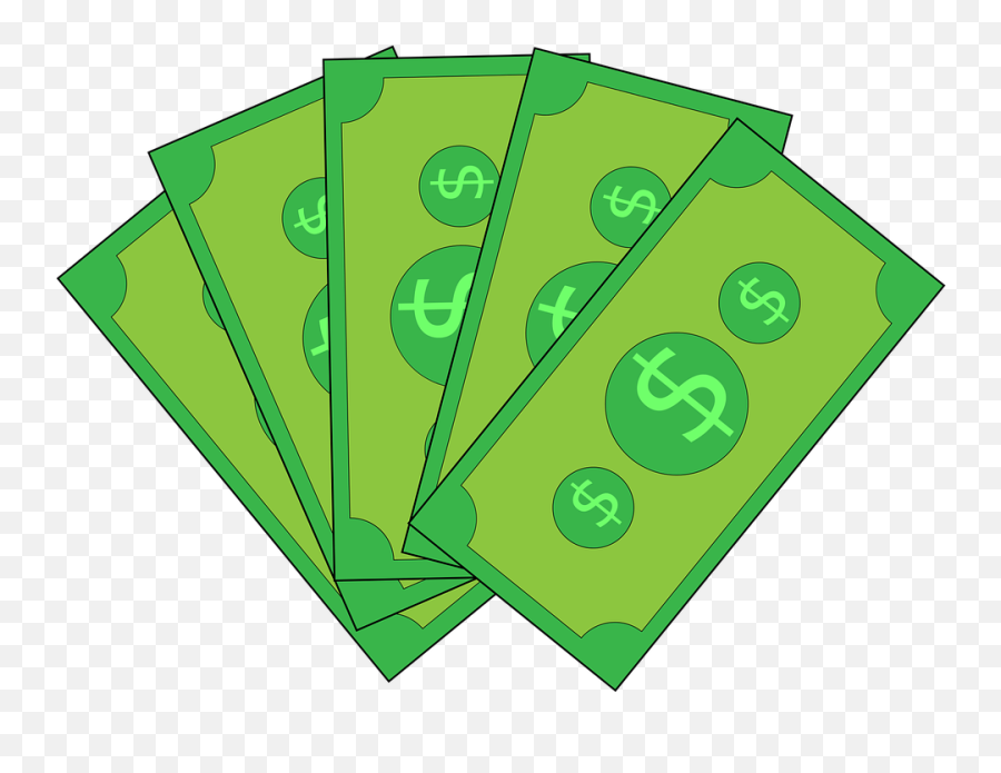 Free Cash Money Vectors - Cash Png Vector Emoji,High Five Emoticon