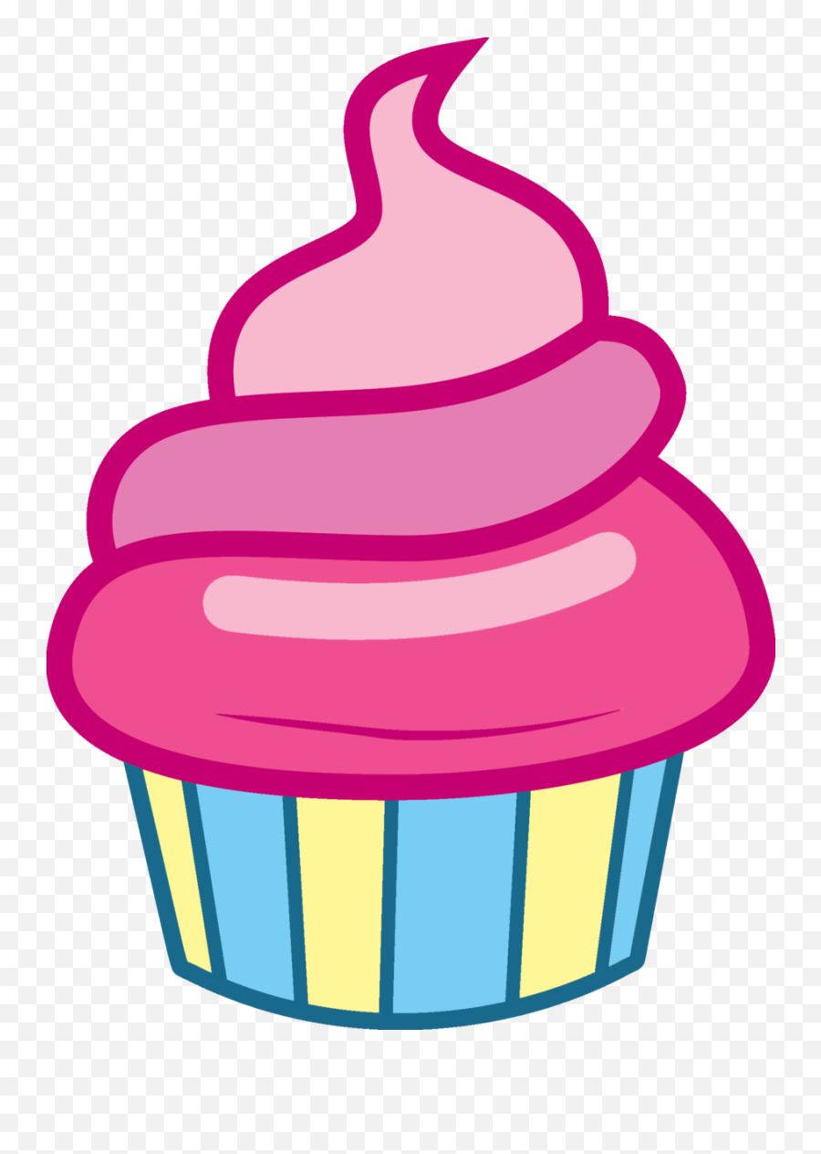 Transparent Background Unicorn Cupcake - Mlp Cutie Mark Cupcake Emoji,Bizcochos De Emoji
