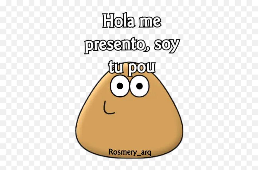 Pou - Cartoon Emoji,Pou Emoji