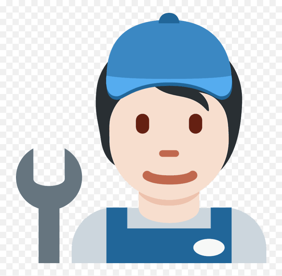 Mechanic Emoji Clipart - Emoji Mecanico,Plumbing Emoji
