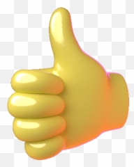 Animated Emoji Thumbs Up Sticker - Transparent Gif