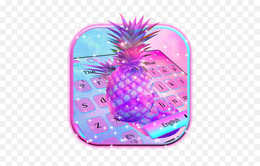 Galaxy Pineapple Keyboard Theme Aplikacije Na Google Playu Fresh
