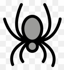 Spider Emoji Clipart Free Download Transparent Png Creazilla - Emoji De Aranha,Worm Emoji