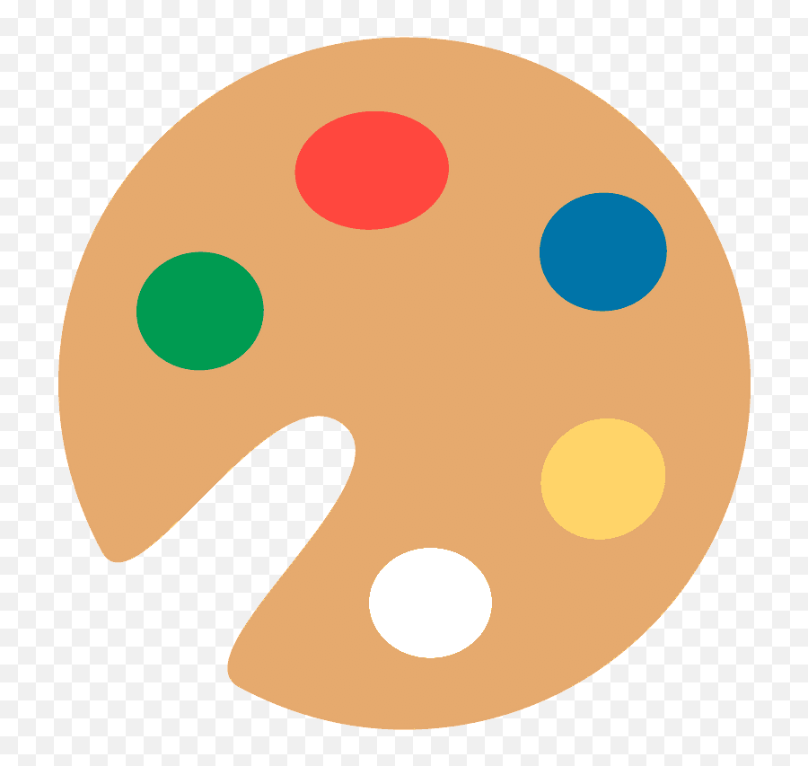Artist Palette Emoji Clipart Free Download Transparent Png - Emoji De ...