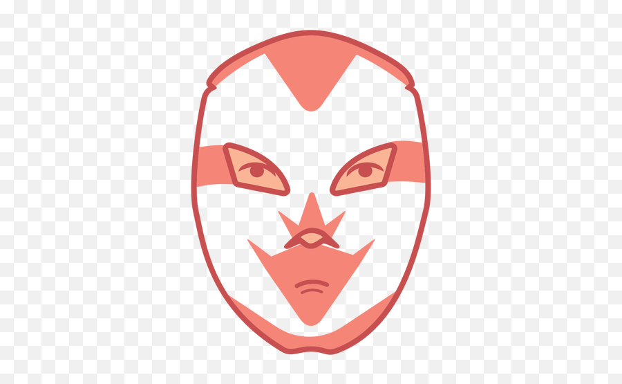 Mask Red Front Facing Calm Flat - Transparent Png U0026 Svg For Adult Emoji,Red Mask Emoji