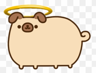 Pusheen Cute - Pug Kawaii Emoji,Coffee Poodle Emoji