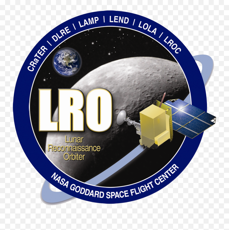 Lro Mission Logo 01 - Lunar Reconnaissance Orbiter Logo Emoji,Moon Emoji
