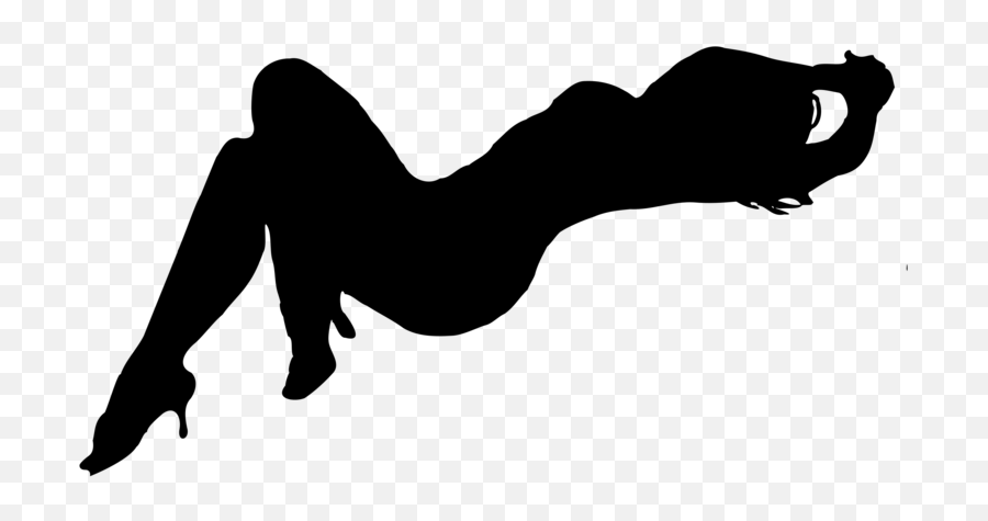 Woman Silhouette - Tied Up Girl Silhouette Emoji,Pole Dancing Emoji