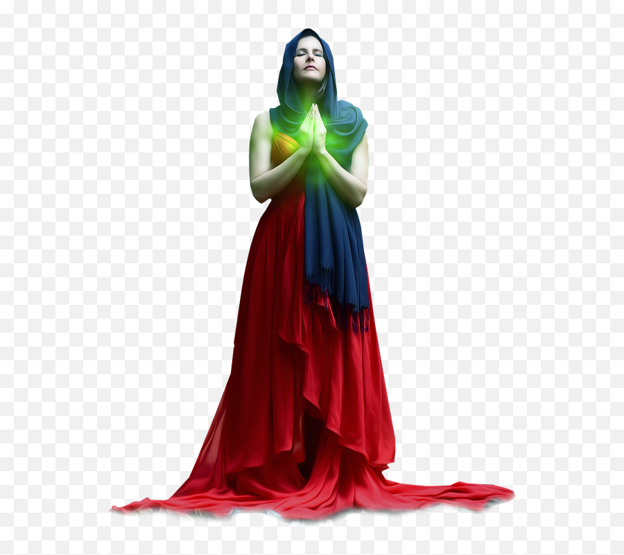 Woman Priestess Isolated - Sacerdotisa Png Emoji,Red Dress Dancing Emoji