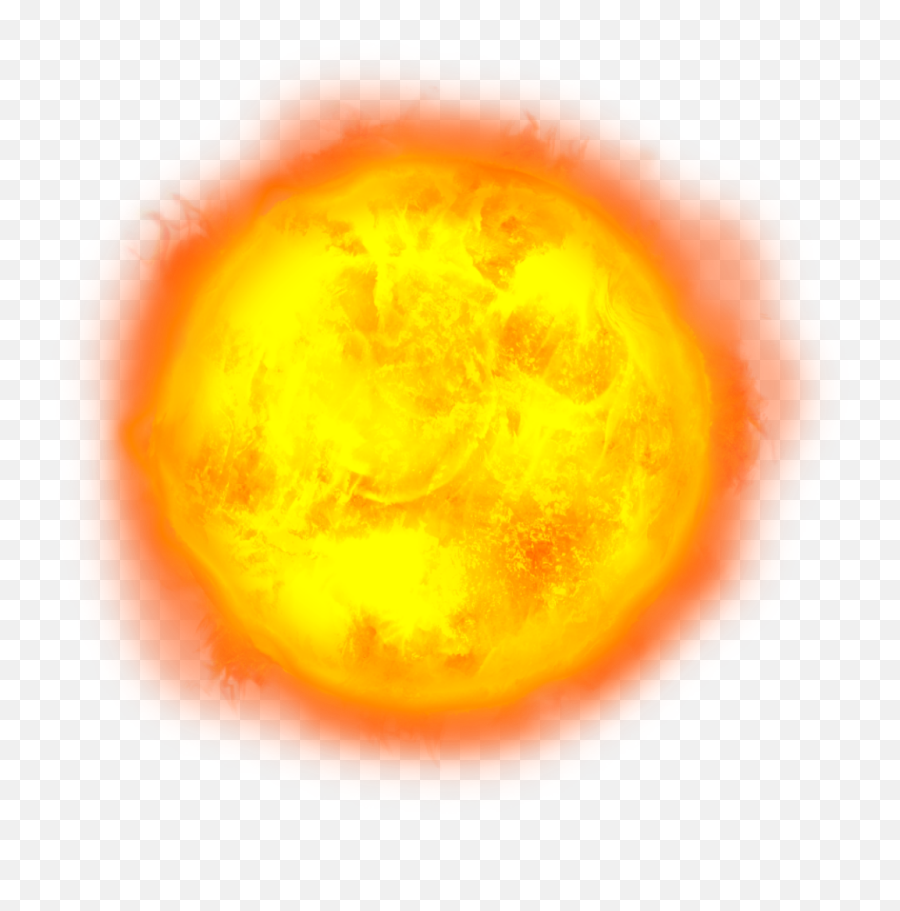 Sun Star Fire Space Sticker - Real Sun With Transparent Background Emoji,Sun And Fire Emoji