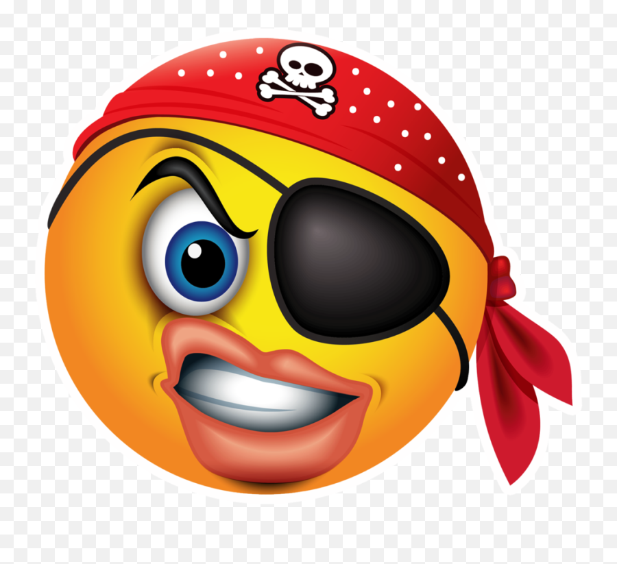 Facebook Pirate Emoji Png Image With No - Pirate Emoji,Pirate Emoji Facebook