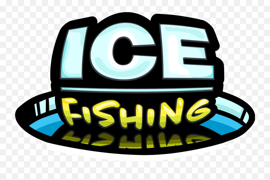 Ice Fishing - Ice Fishing Word Art Emoji,Fishing Emojis