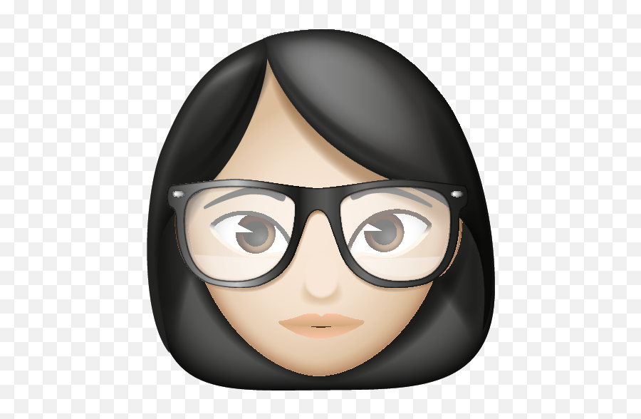 Emoji - Woman With Glasses Emoji,Masquerade Emoji