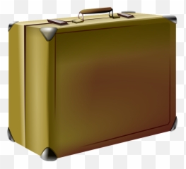 Suitcase Luggage Container - Suitcase Clipart No Background Emoji,Briefcase Paper Emoji