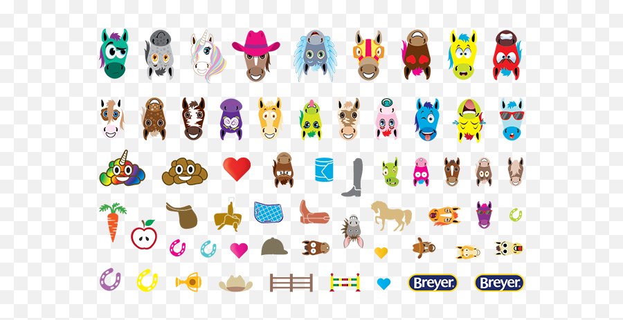Download Decorate Emoji Horse - Breyer Emoji Horse,Horse Emoji