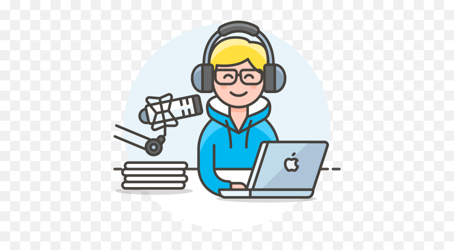Radio Host Icon - Radio Host Icon Emoji,Radio Emoji