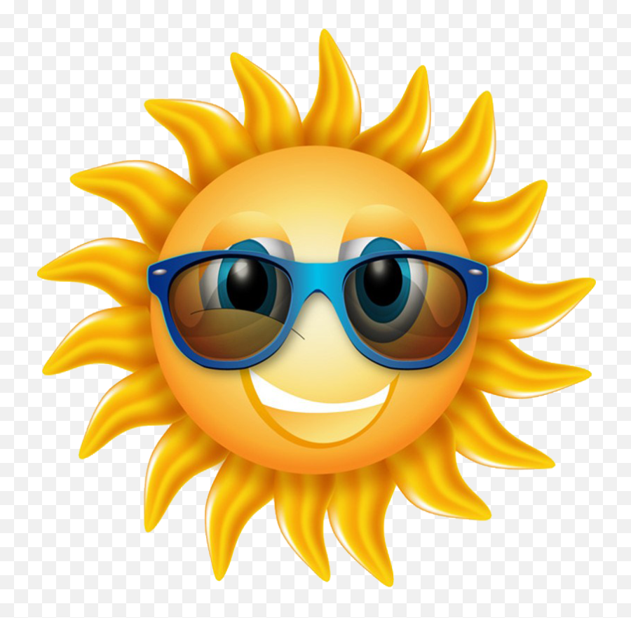 Pin - Pool Party Sun Png Emoji,Sun With Sunglasses Emoji