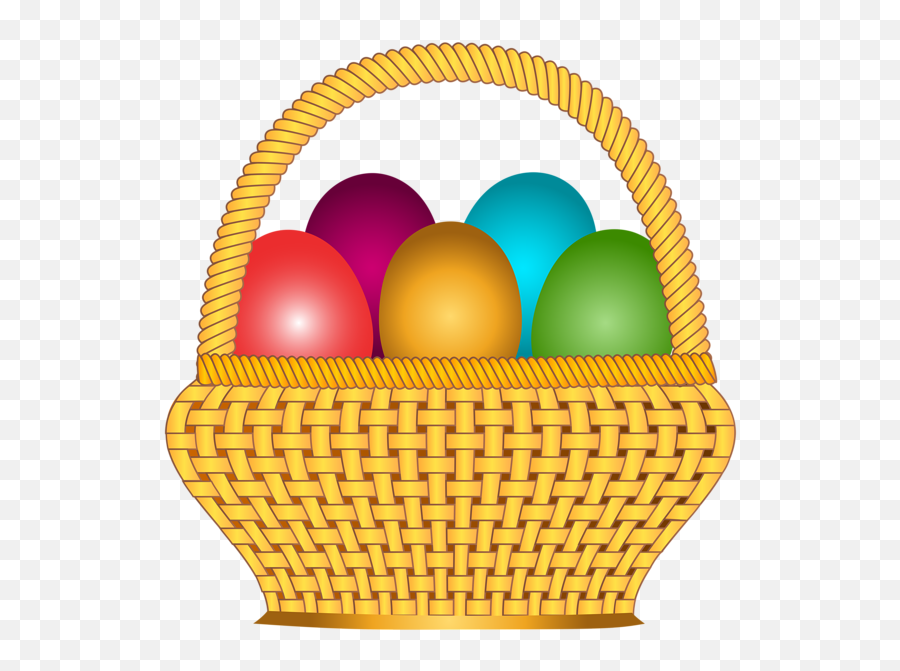 Easter Eggs Png Clipart Free Download On Clipartmag - Cartoon Easter Eggs Basket Png Emoji,Easter Basket Emoji