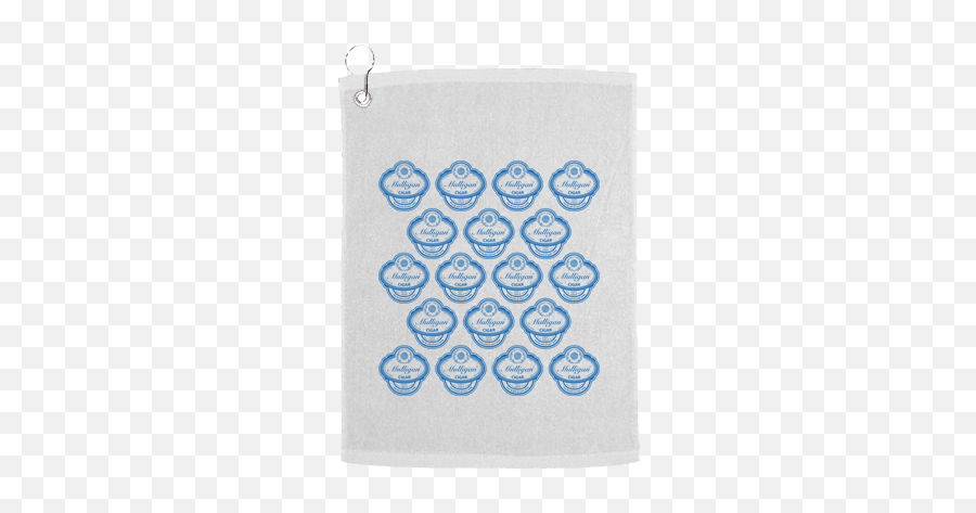 Golf Towels - Crescent Emoji,Cigar Emoticon