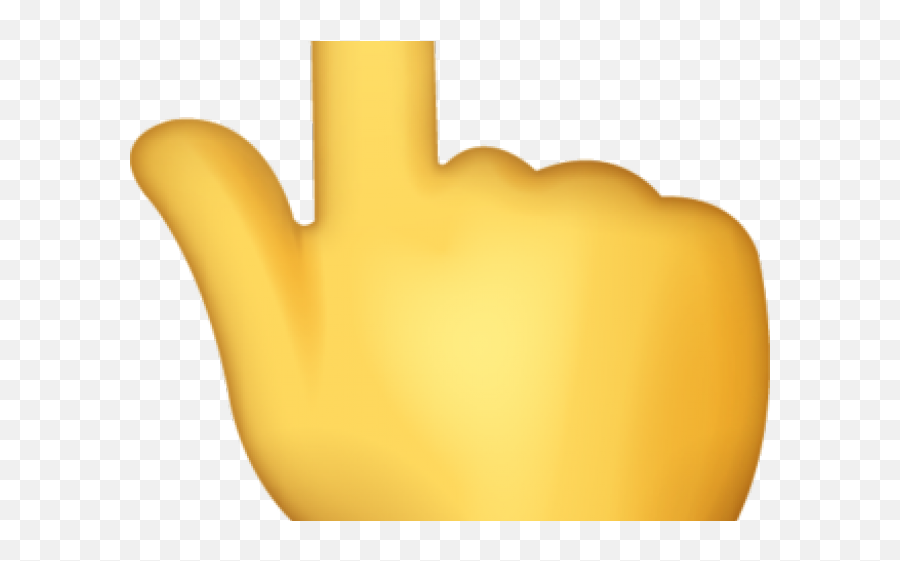 Hand Emoji Clipart Pointed Finger - Index Finger Emoji Png,Hang Loose Emoji