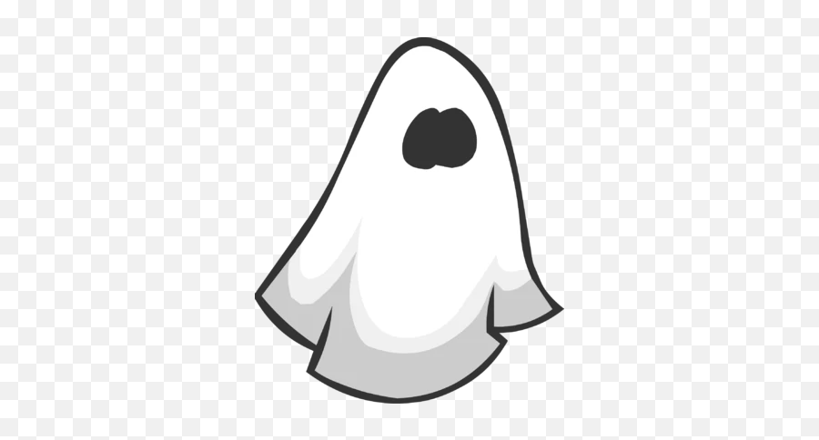 Ghost Costume Club Penguin Wiki Fandom - Club Penguin Emoji,Discord Ghost Emoji
