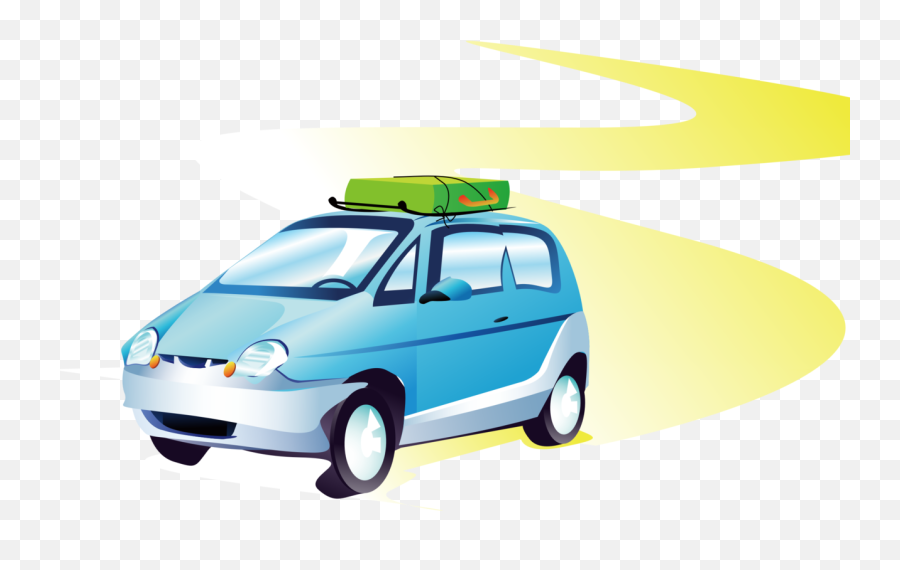 Road Travel Clipart - Travelling By Car Clipart Emoji,Road Trip Emoji