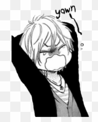 Kaori Himewari From No - Anime Boy Manga Emoji,Pervy Face Emoji