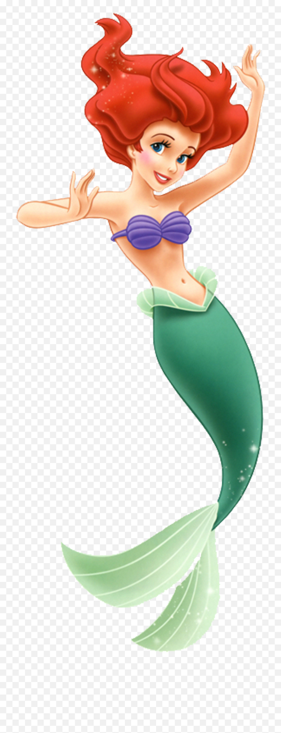 Outline Clipart Little Mermaid Outline Little Mermaid - Personnages Ariel La Petite Sirène Emoji,The Little Mermaid Emoji