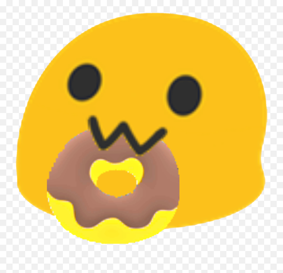 Blobs Emoji - Smiley,Snickering Emoji