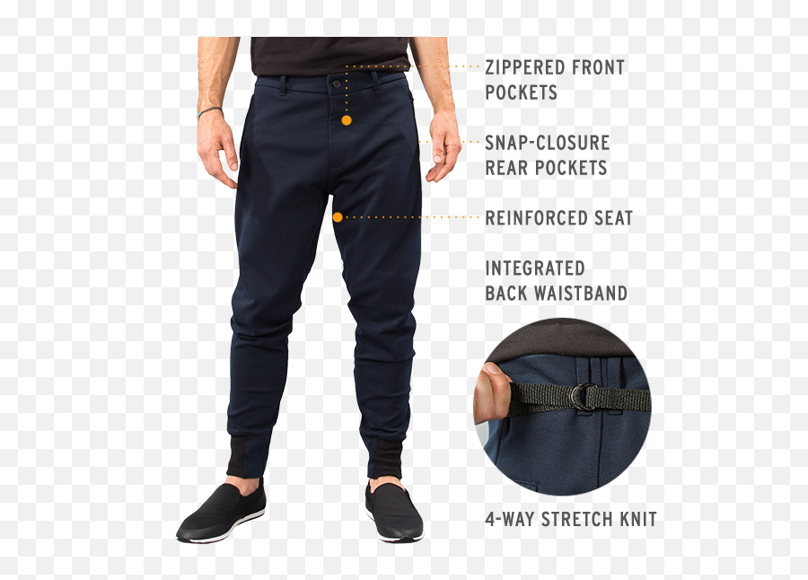 Pilot Pants - Pocket Emoji,Emoji Pants Men