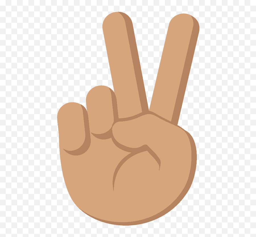 Victory Hand Emoji Clipart Free Download Transparent Png - Hand,Black Ok Hand Emoji