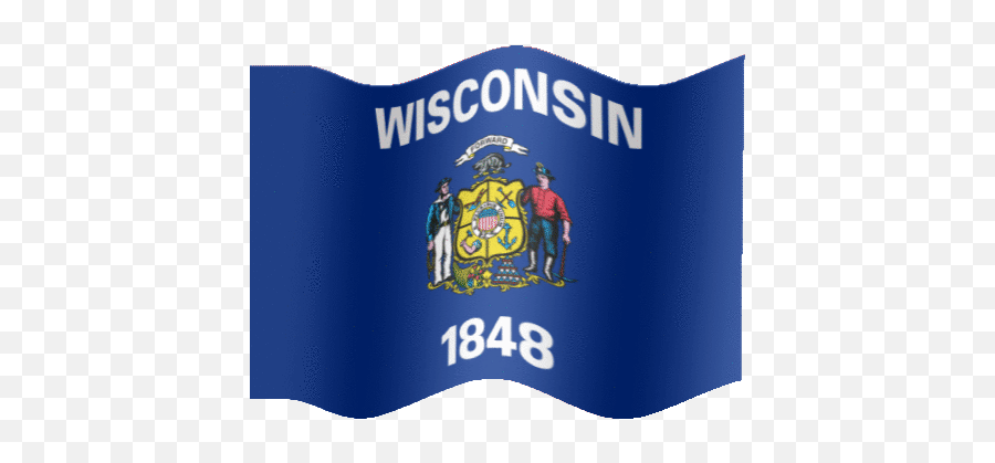 Top Big Catch Of Fish Stickers For - Animated Wisconsin State Flag Emoji,Hawaii Flag Emoji