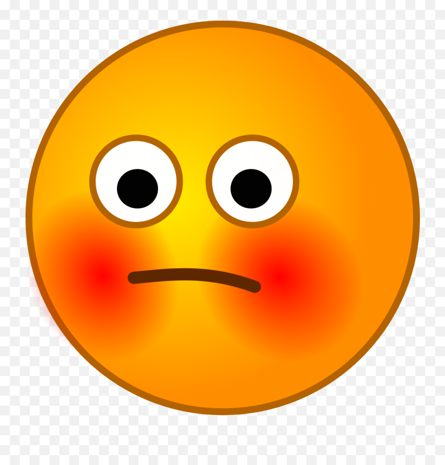 Download Embarrassed Smiley Png Png Image With No Background - Embarrassed Emoji,Embarrassed Emoji Png