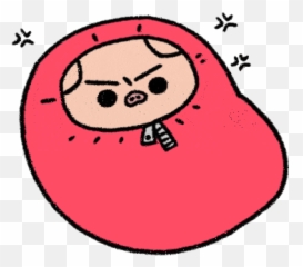 Cold Face Extreme Sticker - Dot Emoji