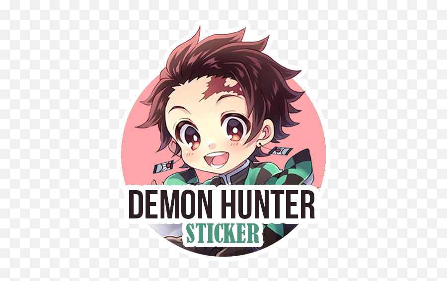 Demon Hunter Sticker 1 - Demon Kimetsu No Yaiba Emoji,Speed Demon Emoji