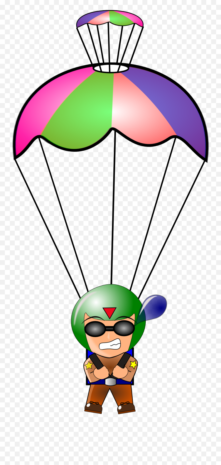 Parachute Clipart Colorful Parachute - Parachute Clipart Emoji,Parachute Emoji