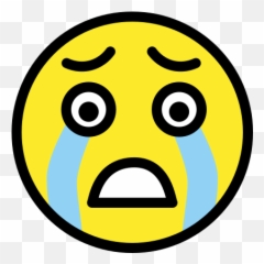 Loudly Crying Face - Smiley Emoji,Crying Face Emoticon