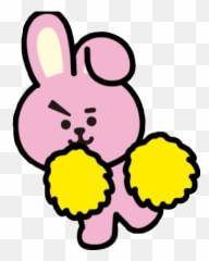 Bts Bt21 Sticker Gif Line Friends - Cooky Bt21 Transparent Background Emoji,Bts Emoji