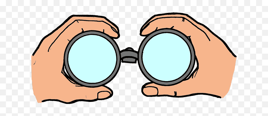 Looking Through Binoculars Clipart - Looking Through Binoculars Clipart Emoji,Binoculars Emoji