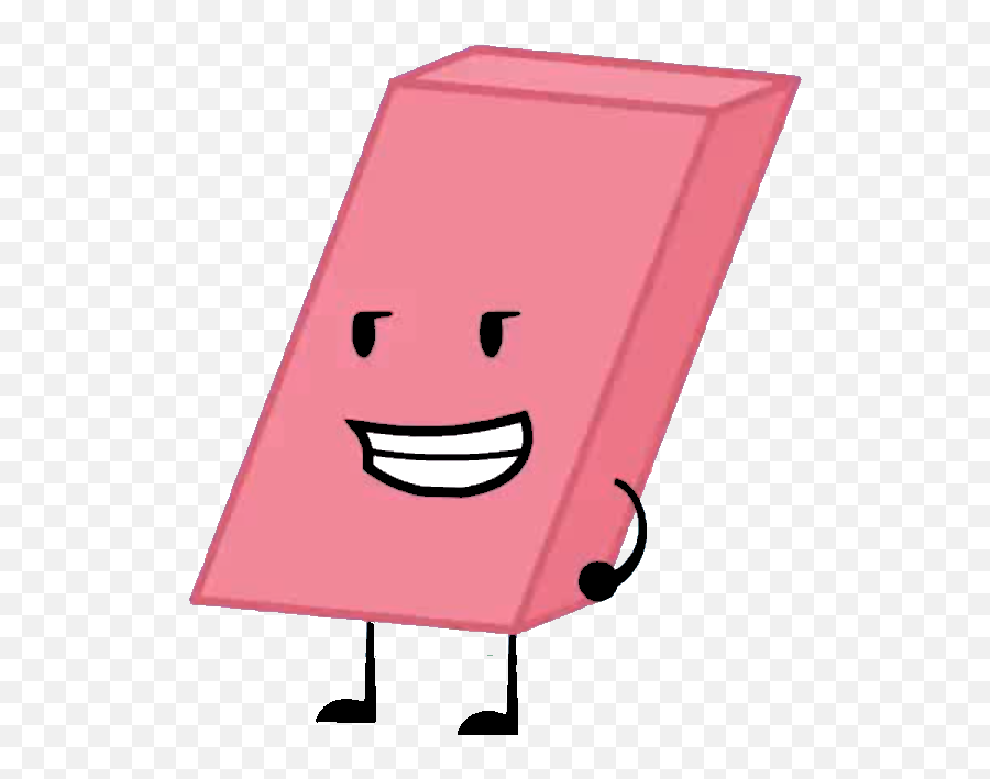 Underwear Clipart Pink Object - Battle For Dream Island Bfdi Eraser Emoji,Underwear Emoticon
