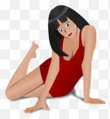 Woman Clip Art - Sexy Lady Clipart Png Emoji