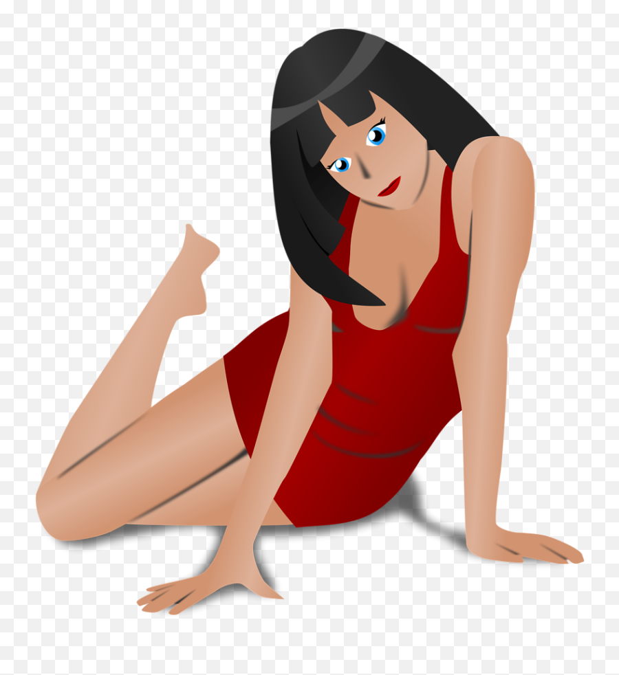 Woman Clip Art - Sexy Lady Clipart Png Emoji,Dancing Girls Emoticon