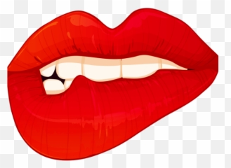 Lips Clipart Emoji - Transparent Background Png