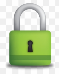 Open Lock Icon At Getdrawings - Green Padlock Png Emoji